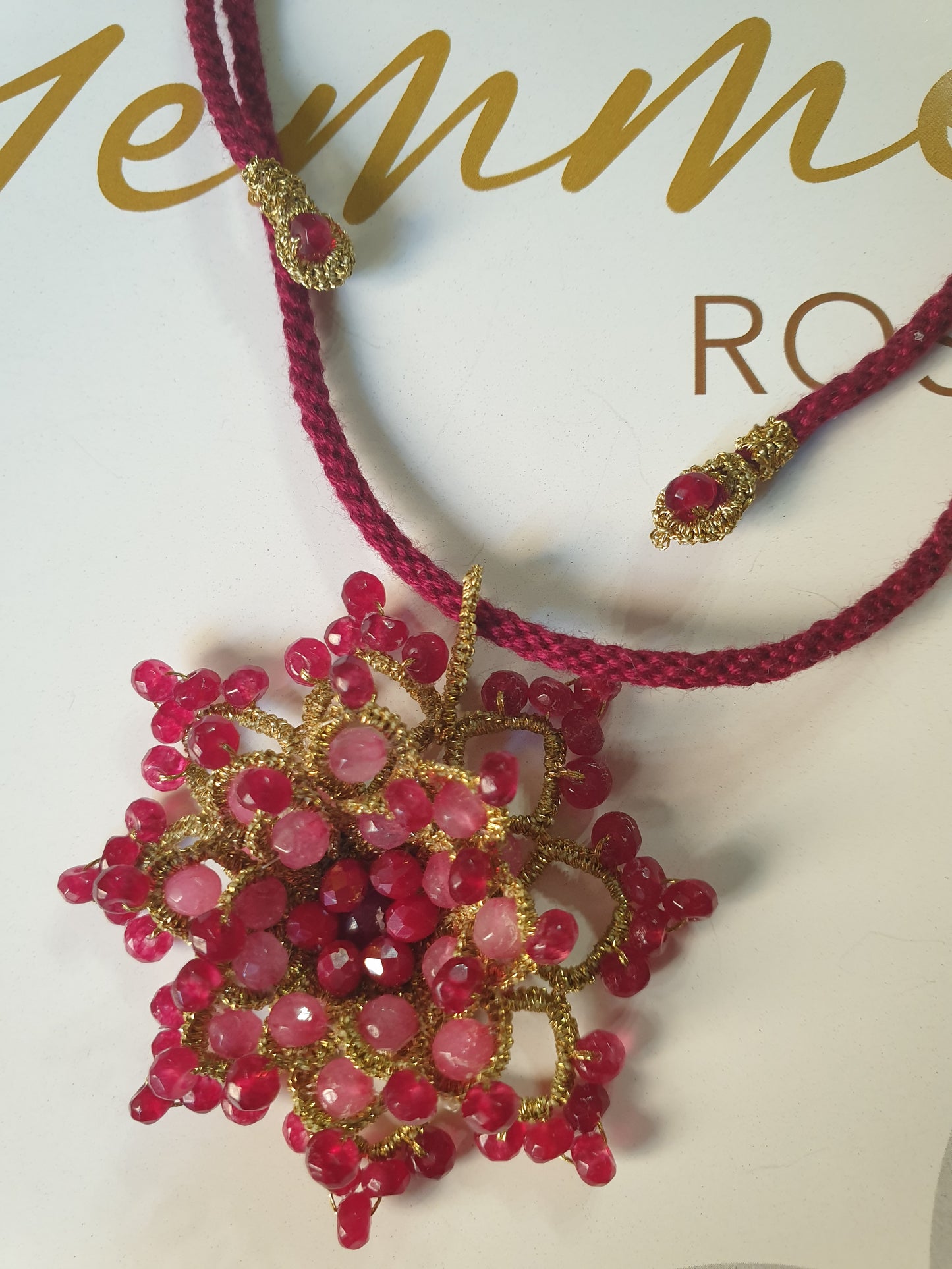 Choker "Peonie"